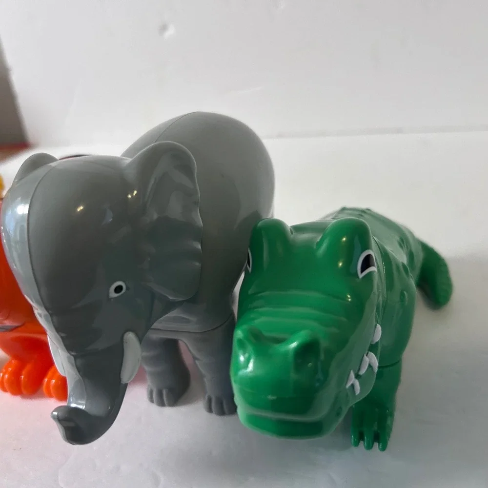Used SmartMax My First Safari Animals Magnetic Discovery Building Set 18pc Lot